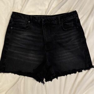American Eagle Outfitters Black Jean Shorts